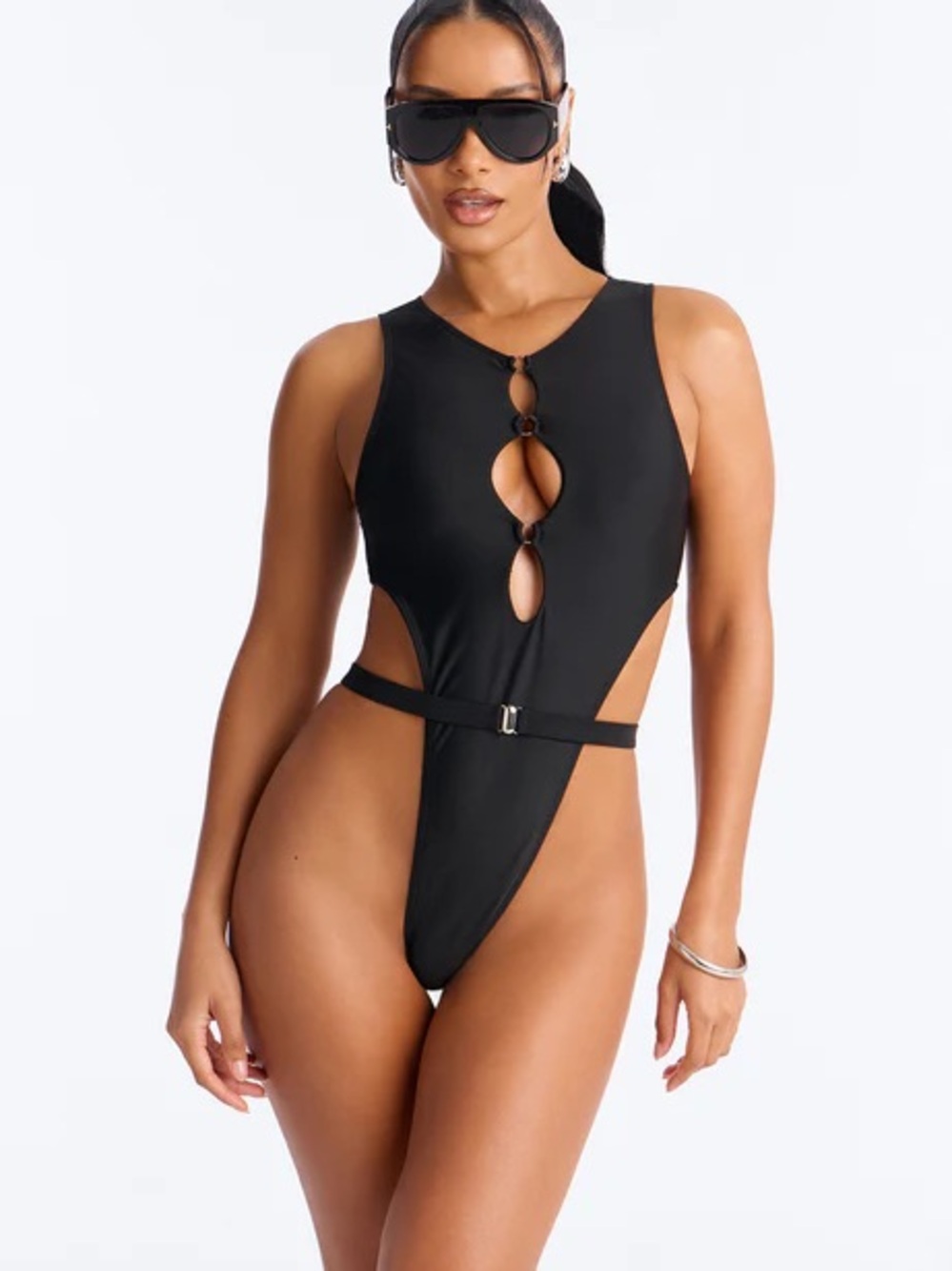 Savvy Savana Cutout One-Piece Swimsuit NEW 🏷️